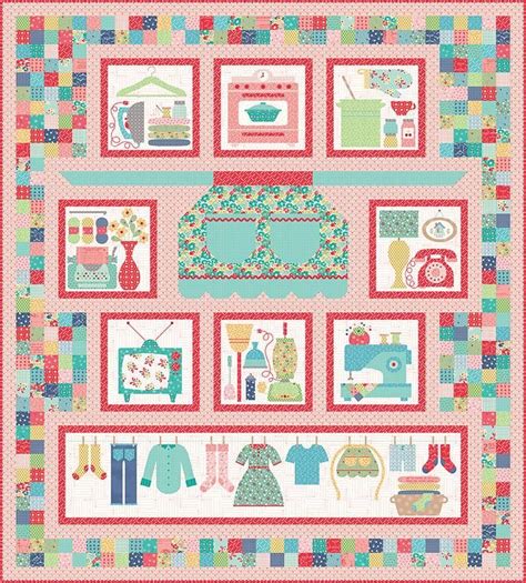 Preorder Lori Holt Vintage Housewife Sew Along Quilt Kit Vintage