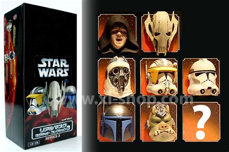 Kotobukiya Star Wars Real Mask Magnet Collection Series 3 Box Of 8