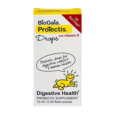 BioGaia ProTectis Baby Drops With Vitamin D 0 34 Oz Pack Of 3