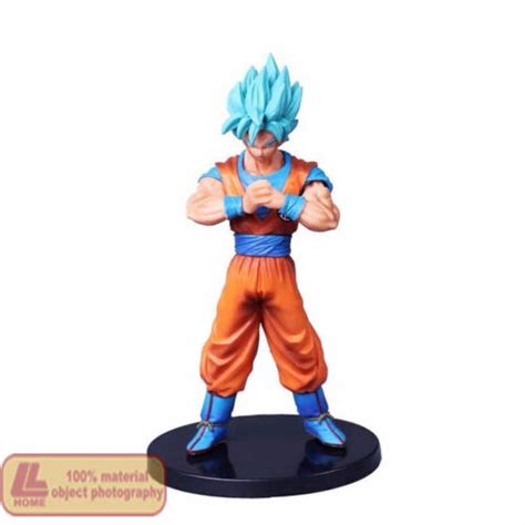 Anime Dragon Ball Z Super Saiyan Blue Son Goku 18cm PVC Action Figure