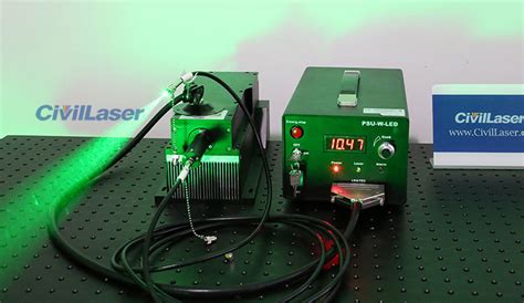 Nm W Fiber Coupled Laser High Power Green Dpss Laser