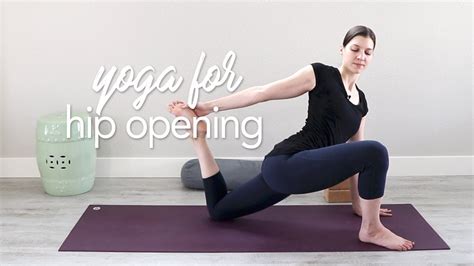 Minute Hip Opening Yoga Sequence Vinyasa Yoga Youtube