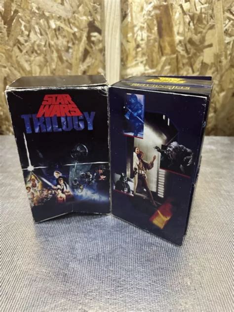 Star Wars Trilogy Vhs Box Set Cbs Fox Original Theatrical