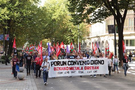 Anuncian Una Semana De Huelga En El Metal De Bizkaia Si La Patronal No