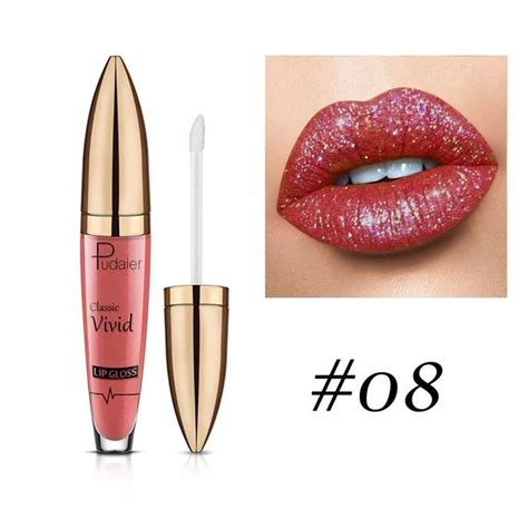 Diamond Waterproof Liquid Lipgloss Glitter Lip Gloss Glitter