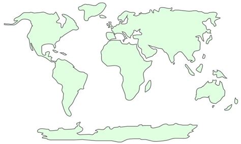 Printable Map of the World