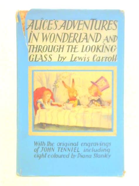 Alices Adventures In Wonderland And Through The Looking Glass By Lewis Carroll Good 1957