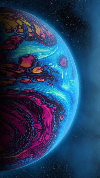 Planet In Galaxy Graphic Galaxies Artistic Neon Outer Space HD