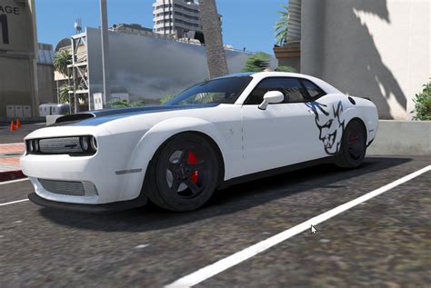 2018 Dodge Challenger SRT Demon Livery GTA5 Mods