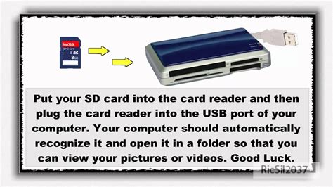 How To Make Your Computer Detect Your Sd Card Youtube