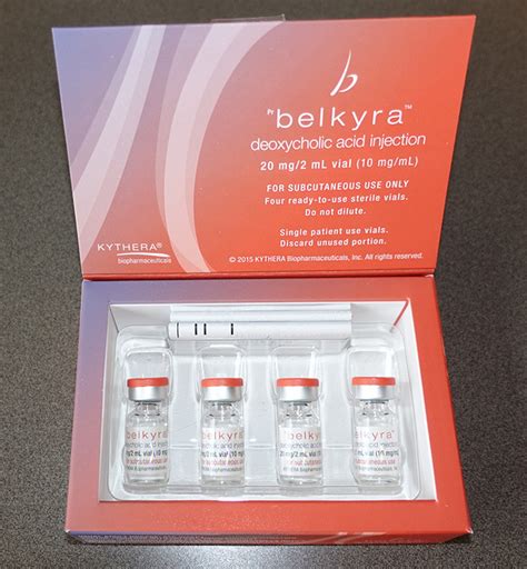 Allergan Kybella Belkyra Deoxycholic Acid Injection 10 Mg Ml Only