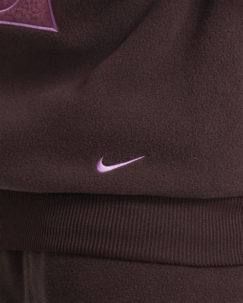 Hoodie Folgado Nike Acg Icon Fleece Polartec® Wolf Tree Júnior Nike Pt