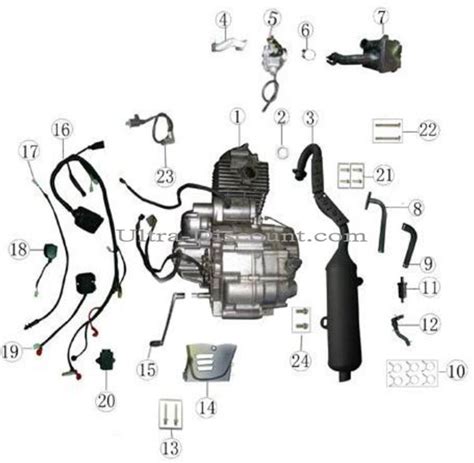 Ignition Coil For Atv Bashan Quad 200cc Bs200s 7 Ignition Bashan Parts Atv 200cc Bs200s7