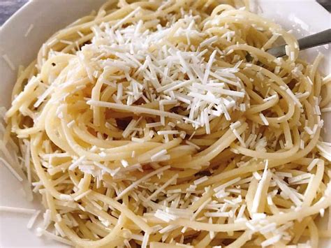 Spaghetti With Browned Butter And Mizithra Cheese The Mommy Mouse