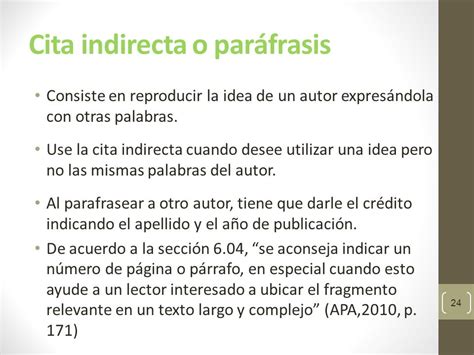 Dos Ejemplo De Citas Indirectas O Parafrasis Fairefiebetus Blog