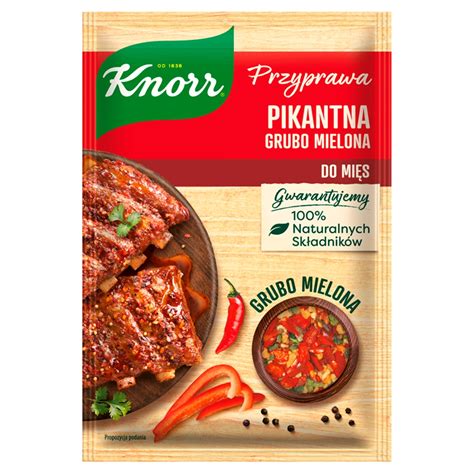 Knorr Mieszanka Przyprawa Pikantna Grubo Mielona