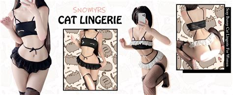 SNOMYRS Kawaii Lingerie Sexy Bunny Cat Lingerie Anime Cosplay Costume