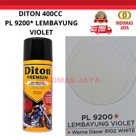 Jual Cat Semprot Pilox Diton Premium Lembayung Violet Cc