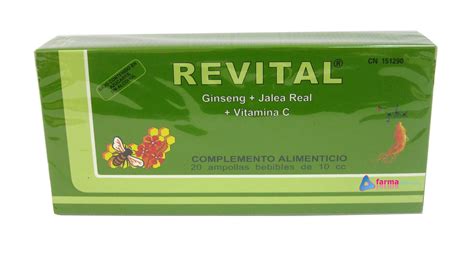 Revital Ginseng Jalea Real Vitamina C 20