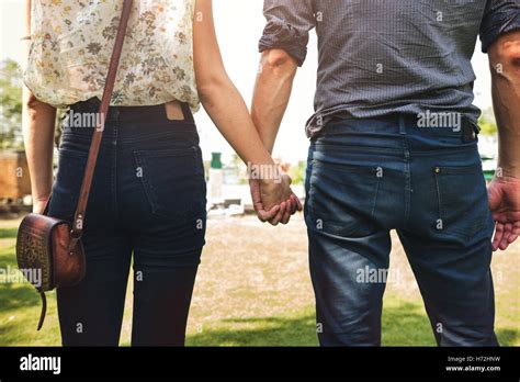 Couple Travel Destination Journey Togetherness Concept Stock Photo - Alamy