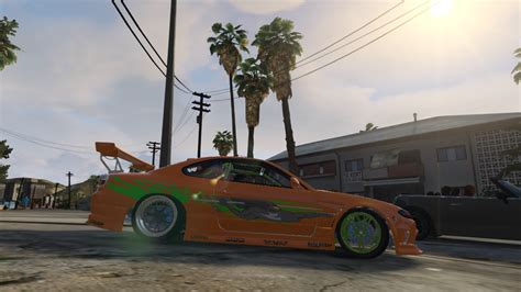 Fast And Furious Supra Livery For Nissan Silvia S15 Vertex GTA 5 Mods