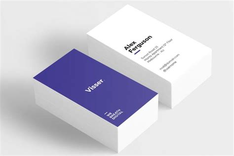 10 Minimal Business Card Templates Ksioks