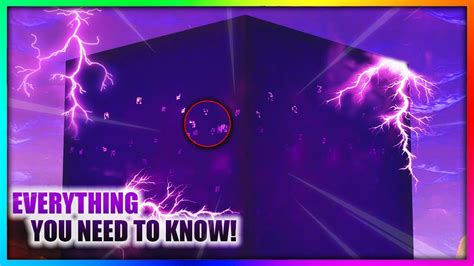 The New Mysterious Purple Cube In Fortnite Everything You Need To Know Youtube