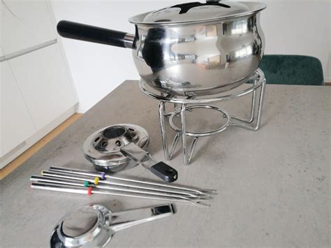 Fondue Chinoise Set Mit Vier Gabeln Kaufen Auf Ricardo