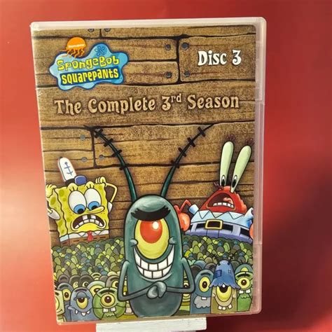 Spongebob Squarepants The Complete 1st Season 3 Disc Dvd Set 2003 Nickelodeon £1421 Picclick Uk