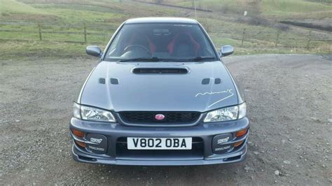 SUBARU IMPREZA STI WRX VERSION 6 1999 JDM TUNED MINES GC8 CLASSIC GREY