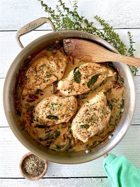 Creamy Tuscan Chicken Paleo Whole30 Paleo Gluten Free Guy