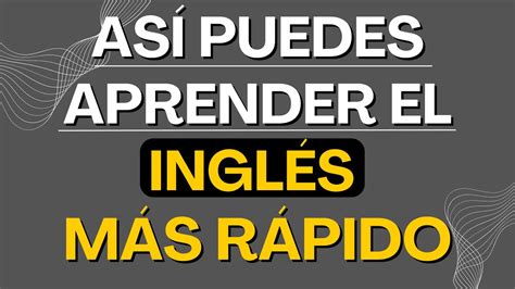 😮aprende Este Truco Para Crear Muchas Oraciones En InglÉs Y Hablar Con Fluidez 57 Youtube