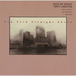 CD Dick De Graaf Tony Lakatos ディックデグラーフトニーラカトシュ NEW YORK