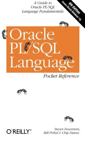 Oracle PL SQL Language Pocket Reference Pocket Reference O Reilly