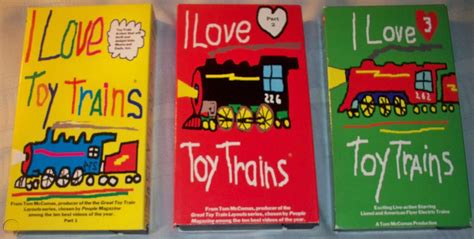 Closing I Love Toy Trains 5 VHS