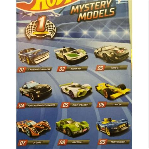 HOT WHEELS MYSTERY MODELS Series 1 2019 Shopee Malaysia