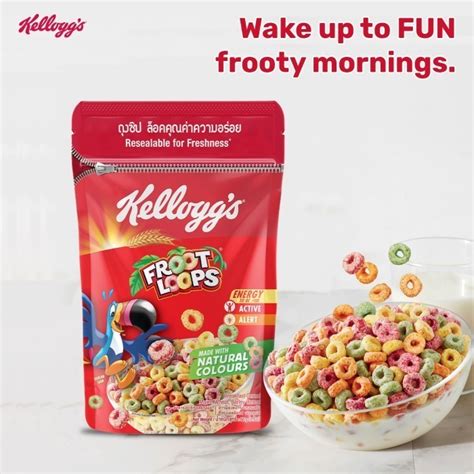 Jual Kelloggs Froot Loops Pouch Sereal G Shopee Indonesia