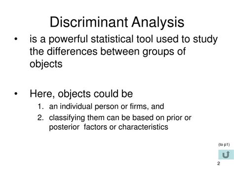 Ppt Discriminant Analysis Powerpoint Presentation Free Download Id