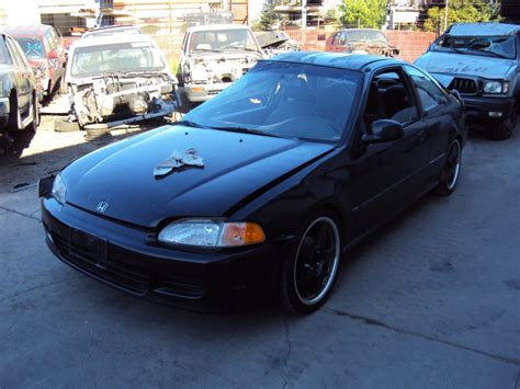 1995 Honda Civic Coupe Black