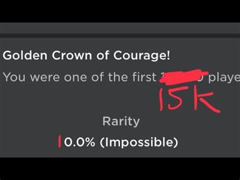 THE GOLDEN CROWN OF COURAGE IS BACK In RB BATTLES YouTube