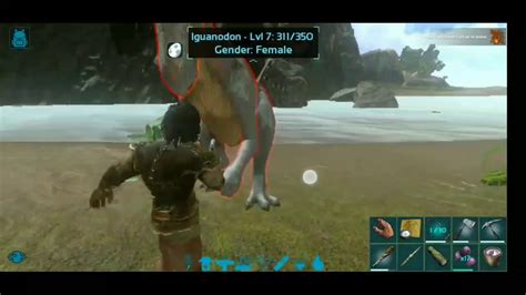 Ark Mobile Taming Mesopithecus In Hindi Youtube