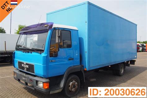 Man Box Truck For Sale Belgium Wingene Jb