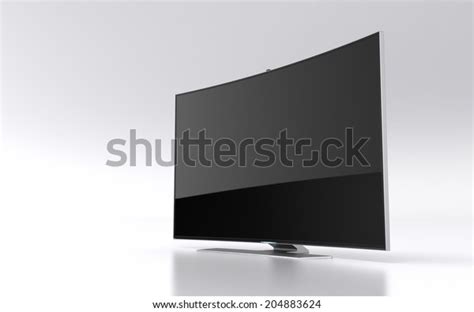 High End Curved Smart Led Tv Stock Illustration 204883624 Shutterstock