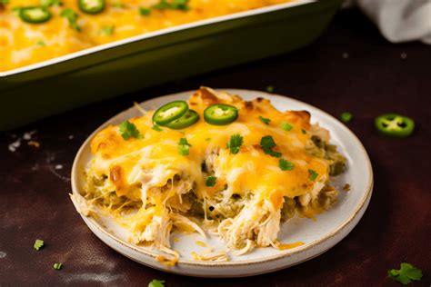 Sour Cream Chicken Enchilada Casserole