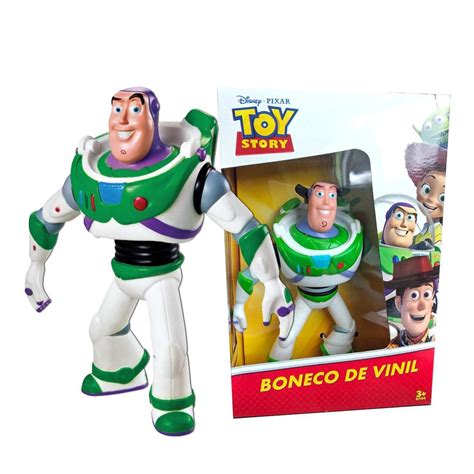 Boneco Buzz Lightyear Toy Story Disney Vinil Articulado Submarino