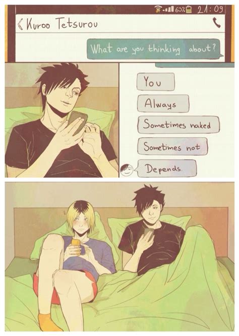 KuroKen Kuroken Haikyuu Manga Haikyuu Funny