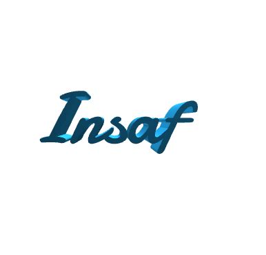 STL file Insaf 👩 ・3D printer design to download・Cults