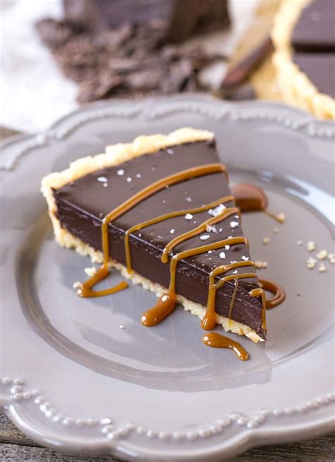 The Best Dark Chocolate Ganache Tart Cucinadeyung