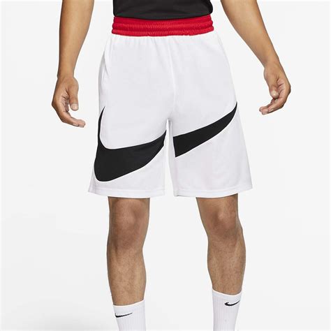 Mens Nike Big Swoosh Shorts Whiteblackbv9386 100 Trilogy Merch Ph