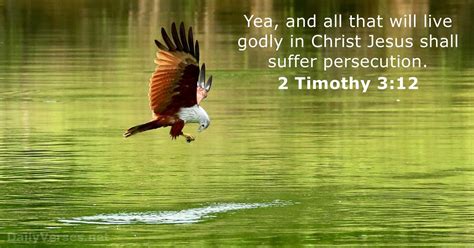 2 Timothy 3:12 - Bible verse (KJV) - DailyVerses.net